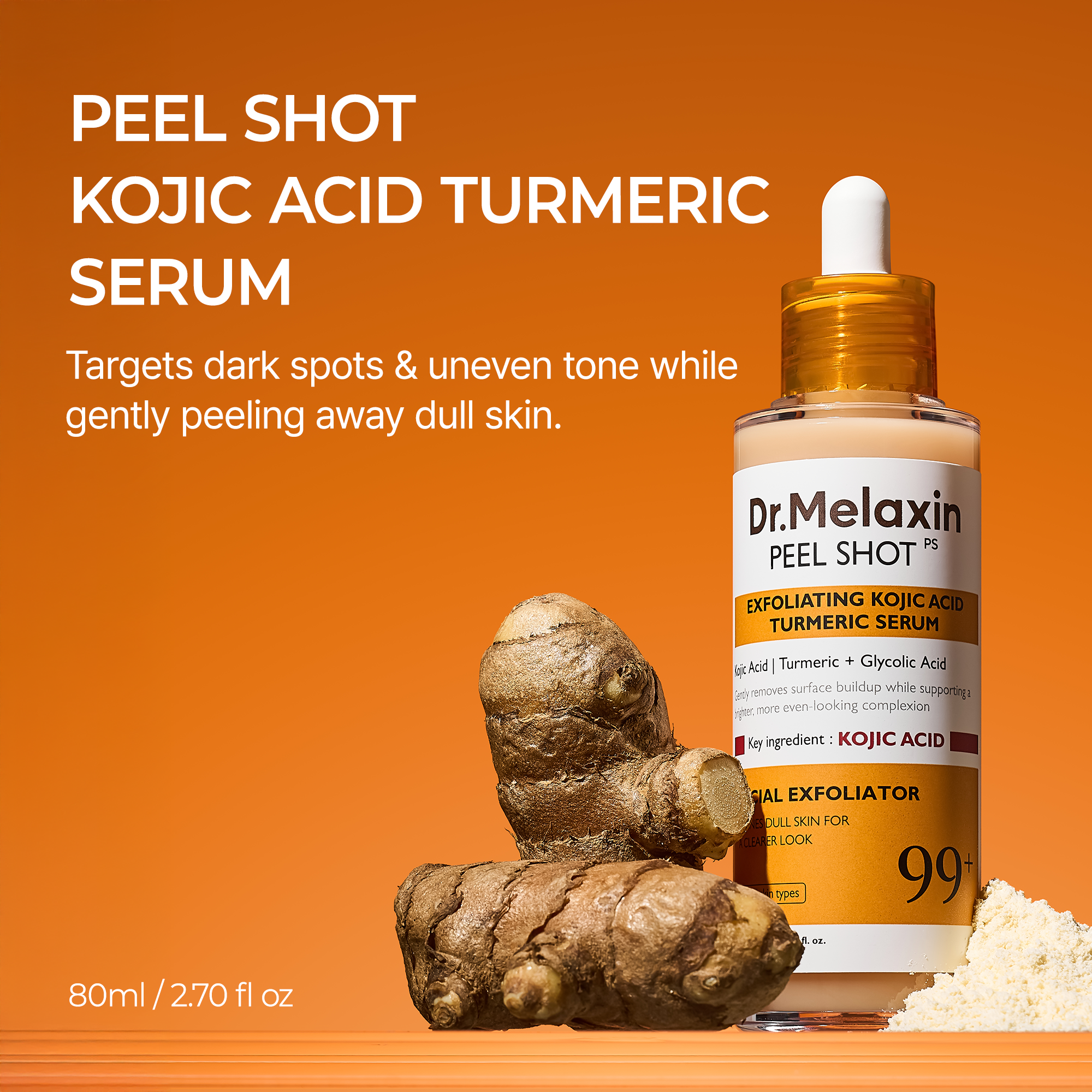 Peel Shot kojic Acid Turmeric Serum